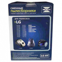 Комплект мешков LG-07 для пылесосов LG, с микрофильтром, v1035