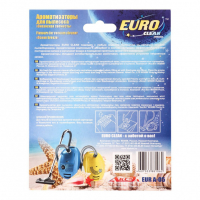 Ароматизатор для пылесосов, аромат «Океанская свежесть», 5 шт, Euroclean, A-05NZ
